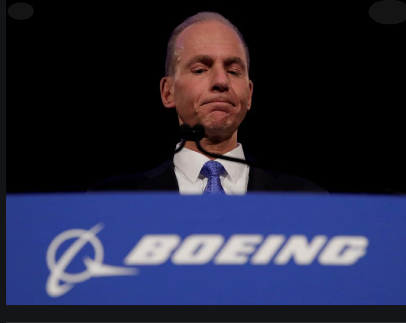 Boeing, CEO Dennis Muilenburg